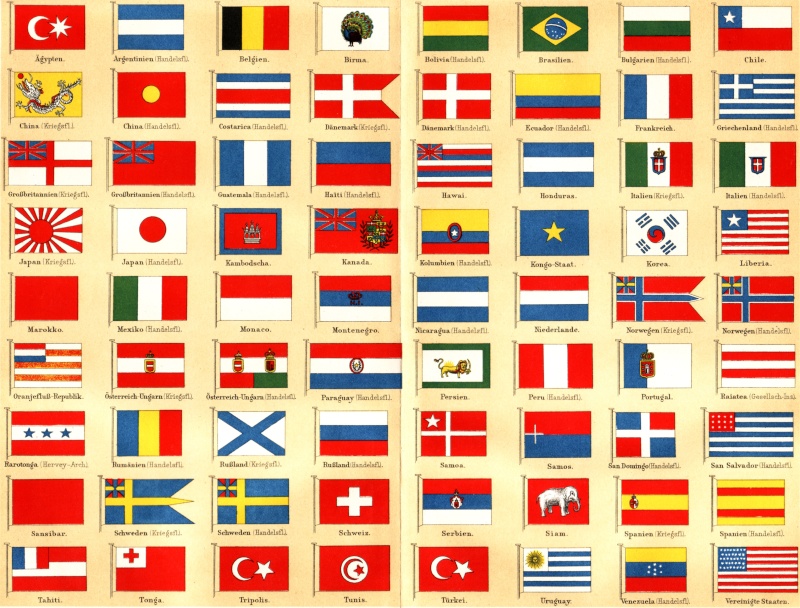 Vexillophilie : Drapeaux, Blasons, étendards Et Autres Pavillons.