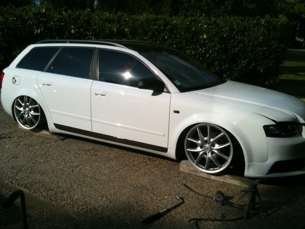 Re audi A4 avant lowered presentation du projet 