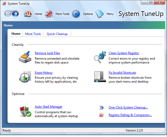 برنامج System TuneUp 3.0.0.434 السريال